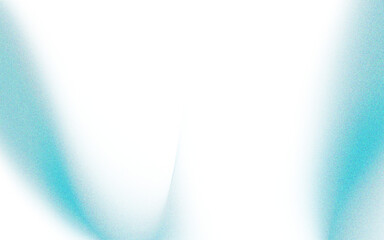 Abstract light turquoise flowing forms