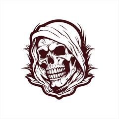 Fototapeta premium skull and crossbones icon