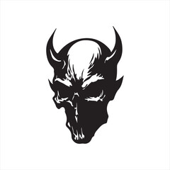 vector illustration of a bull