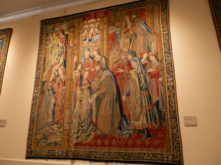 Interior del Palacio Real de La Granja de San Ildefonso, La Granja de San Ildefonso, Segovia,...