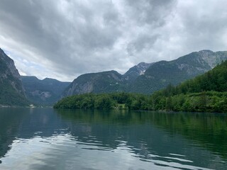 lake in the mountains