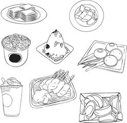 A Taste of Tradition: Hand-Drawn Thai Desserts