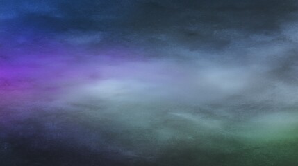 Obraz premium Abstract gradient background with blended colors including blue, purple, and green creating a soft cloudy texture, ideal as wallpaper, poster, or banner for artistic design projects
