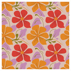 This seamless pattern, titled 
