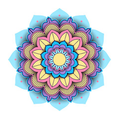 vector illustration of mandala design
