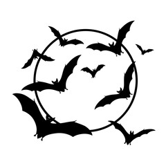 Naklejka premium silhouette of a bird