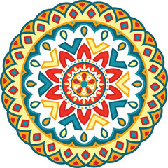 vector illustration of mandala design