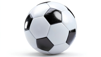 Fototapeta premium Soccer Ball with Paint Splatter, isolated on white background Stock Illustration