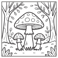 Serene Landscapes Coloring Pages
