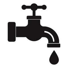 faucet with water drop