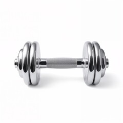 Fototapeta premium dumbbell isolated on white