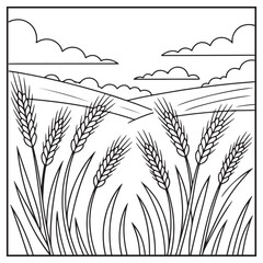 Serene Landscapes Coloring Pages