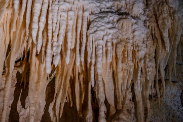 The Frasassi Caves are underground karst caves located in the municipality of Genga, in the province of Ancona, within the Gola della Rossa and Frasassi Regional Natural Park.