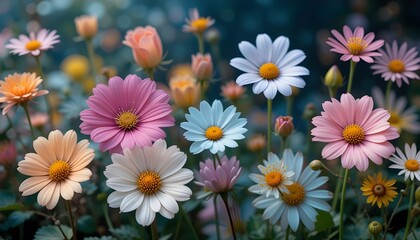 Fototapeta premium cute flowers