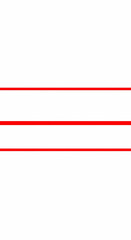 Obraz premium red ribbon on white background