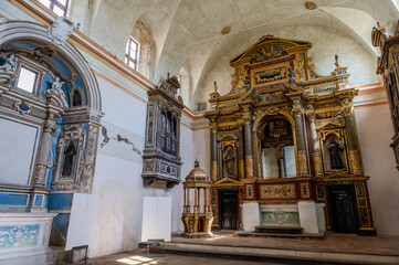 Fototapeta premium Gubbio, Umbria. The Church of Santa Maria Nuova
