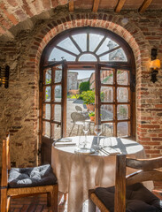 angolo di ristorante antico
