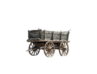 Old wooden wagon