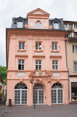 Electoral Palatinate Court Pharmacy, a baroque building in Heidelberg's Old Town. Electoral Palatinate