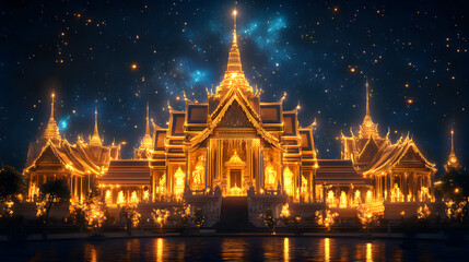 Obraz premium wat phra kaew in bangkok