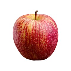red apple isolated on white