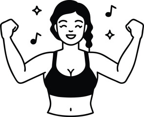 this is a watercolor illustration of a young woman (2).eps