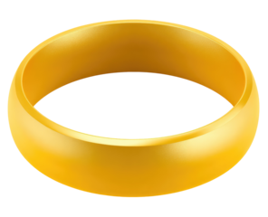 Gold ring, smooth, simple,  round,  jewelry