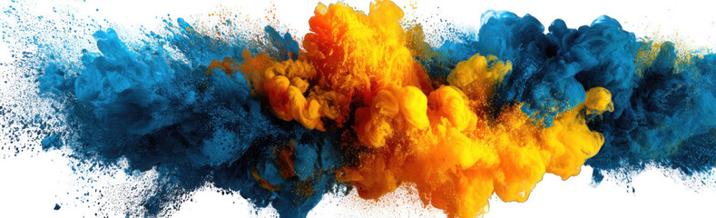 Abstract Ink Mixture