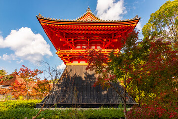 Ninna-ji temple and gardens, Kyoto, Japan