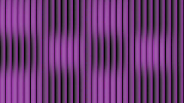 Abstract Background rich, modern pattern of vertical, vibrant purple bars with a subtle black gradient, creating a three-dimensional glass effect