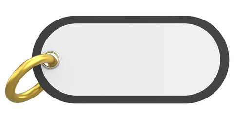 Price tag. Price label. 3D illustration.