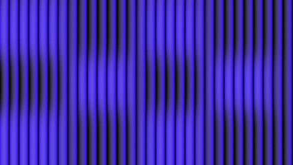 Abstract Background serene and clean pattern of vertical, periwinkle blue bars with a subtle black gradient, creating a three-dimensional glass effect