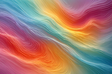 Obraz premium Sunset_Spiral_Art_Painting