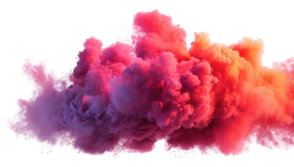 Colorful Smoke Cloud