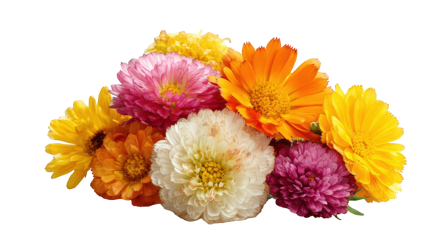 Colorful flower bouquet close-up (1)