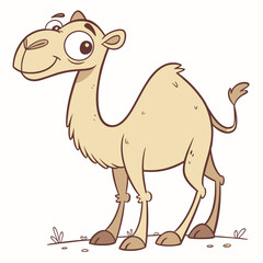 camel cartoon illustration
