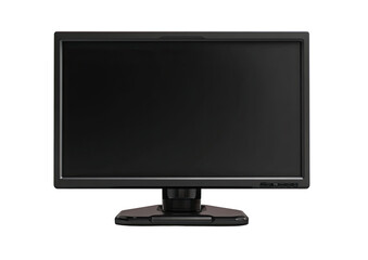Flat-panel computer monitor, dark gray