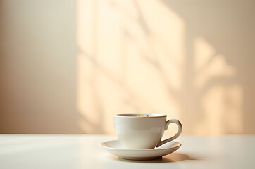 Cup of Tea with Sunlight
