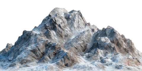 Snowy mountain range (1)