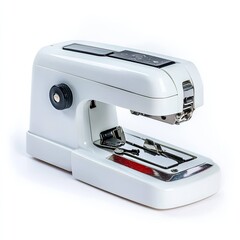 Sewing machine operation demonstration home workshop video tutorial indoor setting close-up view crafting techniques