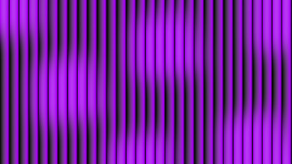 Abstract Background rich and modern pattern of vertical, vibrant purple bars with a subtle black gradient, creating a three-dimensional glass effect