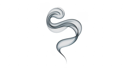 Ai generated image of abstract blue swirling vortex with glowing center and small particles, representing energy, motion, and a cosmic phenomenon isolated on transparent background