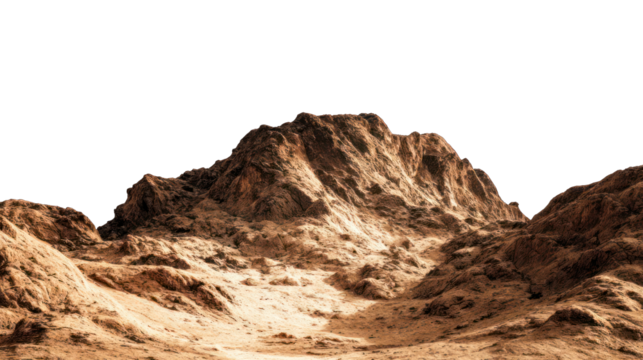 A rugged mountain range stretches across the landscape