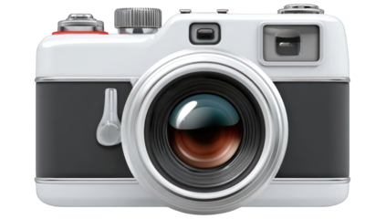 Retro camera graphic