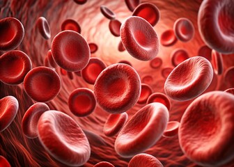 Red blood cells in motion