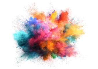 Obraz premium Colorful powder explosion (5)