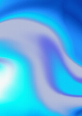Vibrant Luminous Blue and White Swirls for Background

