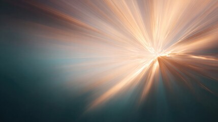 Obraz premium Radiant light beams converge in mesmerizing display, creating dynamic atmosphere