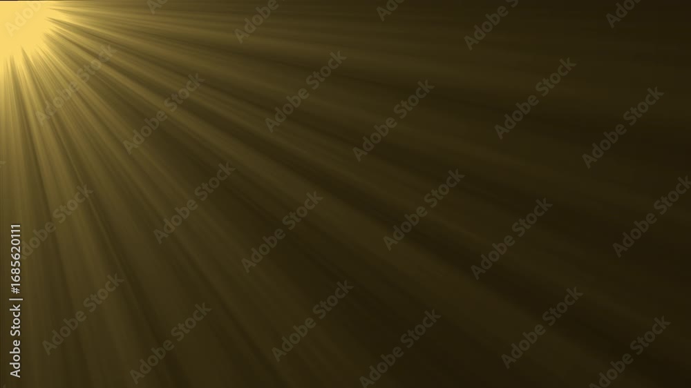 Canvas Prints abstract light rays looping motion graphic background