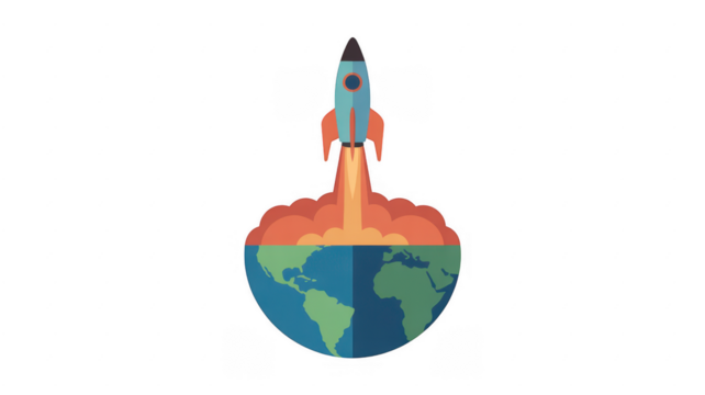 Ai generated image of abstract wavy lines isolated on transparent background